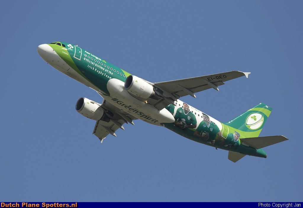 EI-DEO Airbus A320 Aer Lingus by Jan