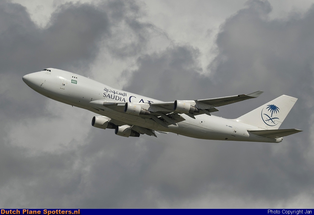 TF-AMQ Boeing 747-400 Saudi Arabian Cargo by Jan