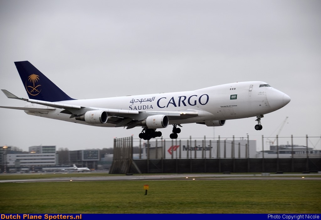 TC-ACM Boeing 747-400 ACT Airlines (Saudi Arabian Cargo) by Nicole