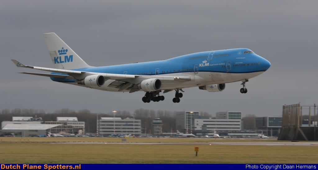 PH-BFF Boeing 747-400 KLM Asia by Daan Hermans