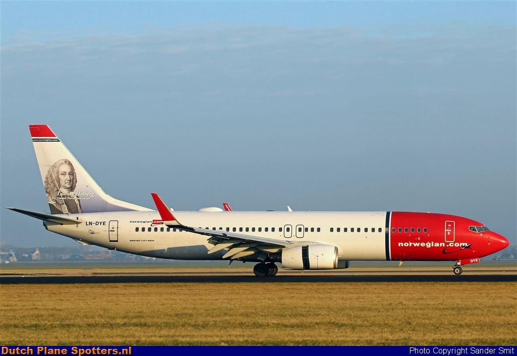 LN-DYE Boeing 737-800 Norwegian Air Shuttle by Sander Smit