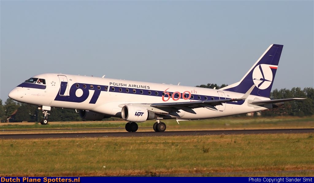 SP-LII Embraer 175 LOT Polish Airlines by Sander Smit