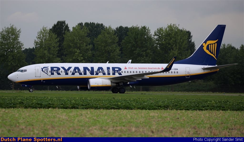 EI-EBN Boeing 737-800 Ryanair by Sander Smit