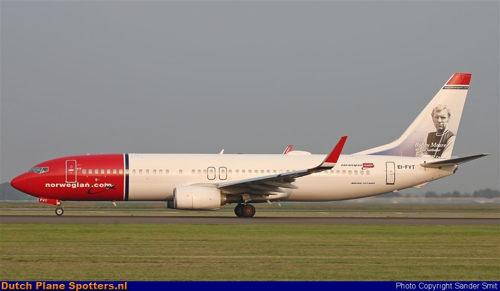 EI-FVT Boeing 737-800 Norwegian Air International by Sander Smit