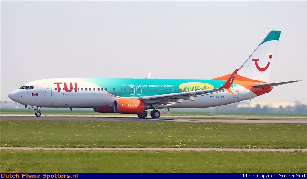 C-FDBD Boeing 737-800 Sunwing Airlines (TUI Airlines Netherlands) by Sander Smit