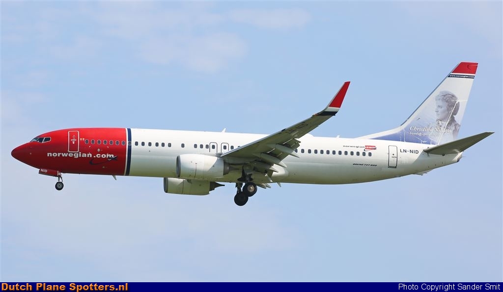 LN-NID Boeing 737-800 Norwegian Air Shuttle by Sander Smit
