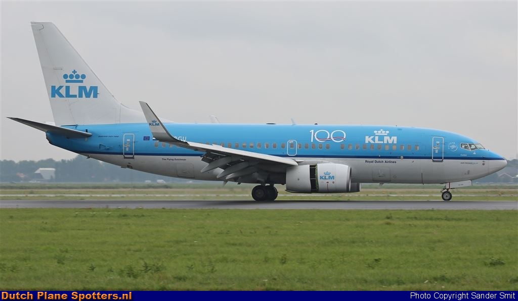 PH-BGU Boeing 737-700 KLM Royal Dutch Airlines by Sander Smit