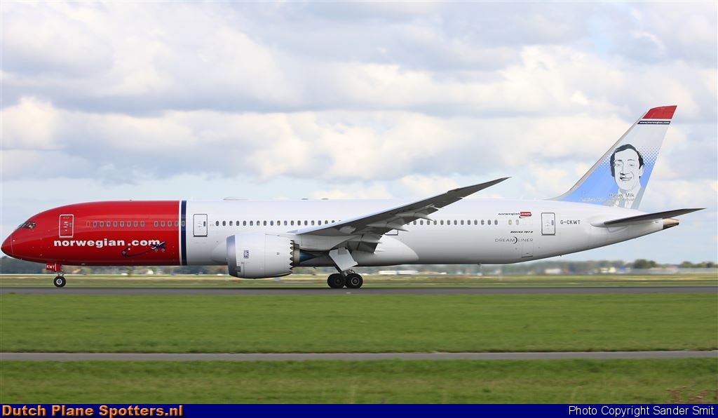 G-CKWT Boeing 787-9 Dreamliner Norwegian Air UK by Sander Smit