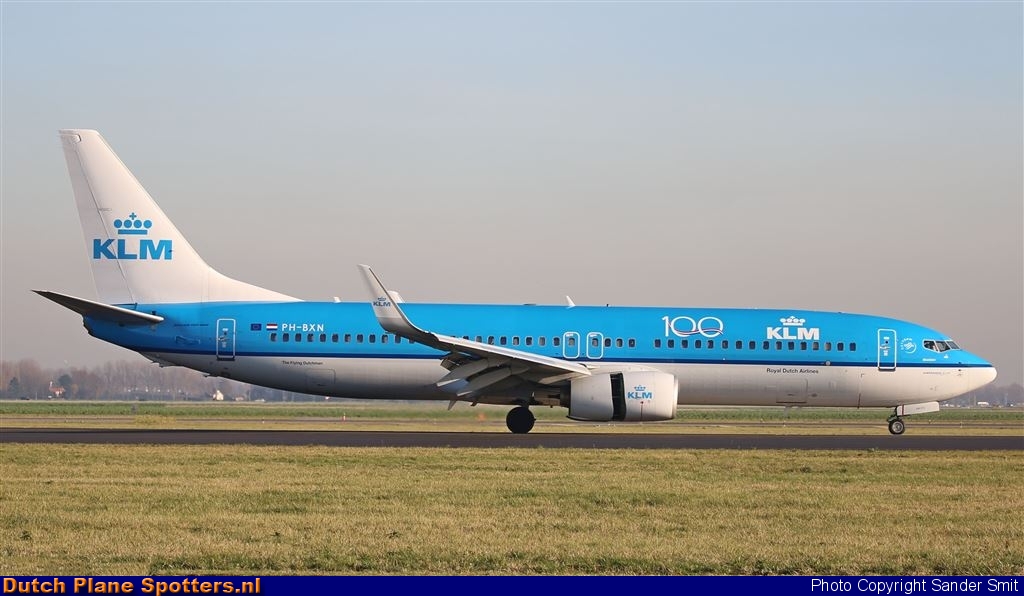 PH-BXN Boeing 737-800 KLM Royal Dutch Airlines by Sander Smit