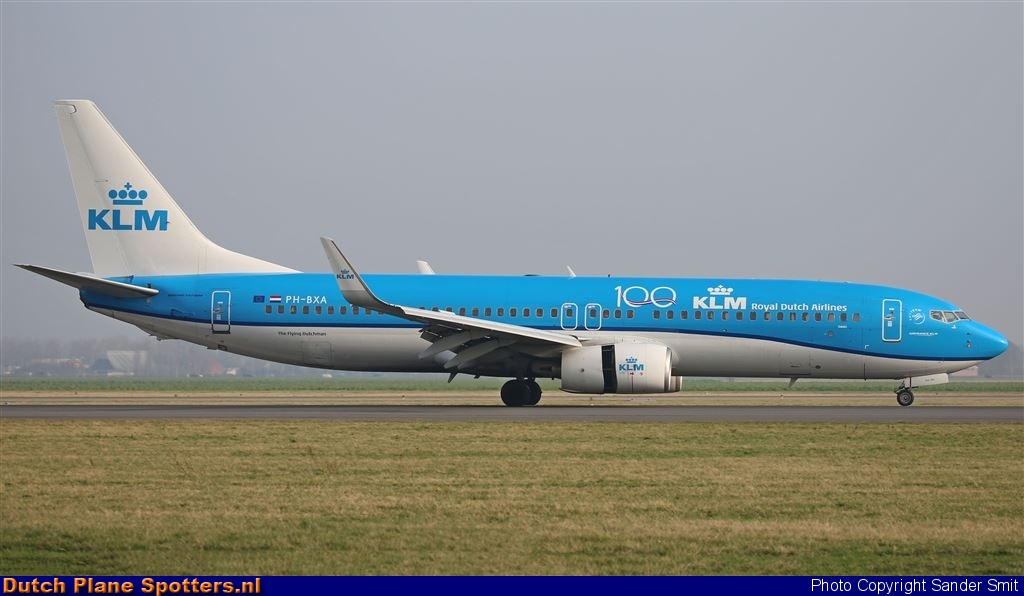 PH-BXA Boeing 737-800 KLM Royal Dutch Airlines by Sander Smit