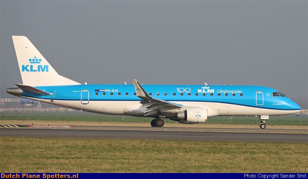PH-EXI Embraer 175 KLM Cityhopper by Sander Smit
