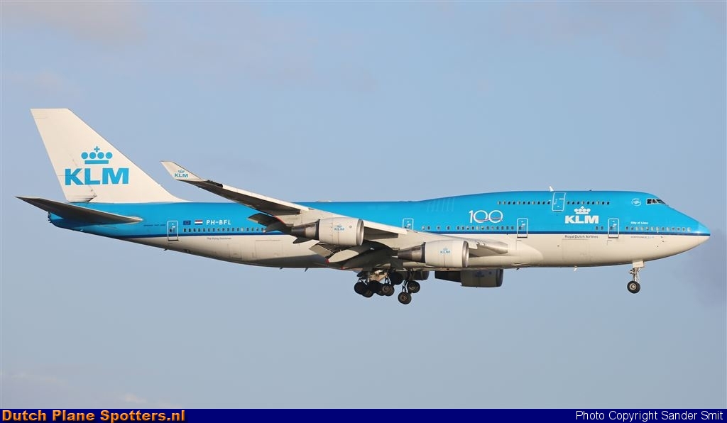 PH-BFL Boeing 747-400 KLM Royal Dutch Airlines by Sander Smit