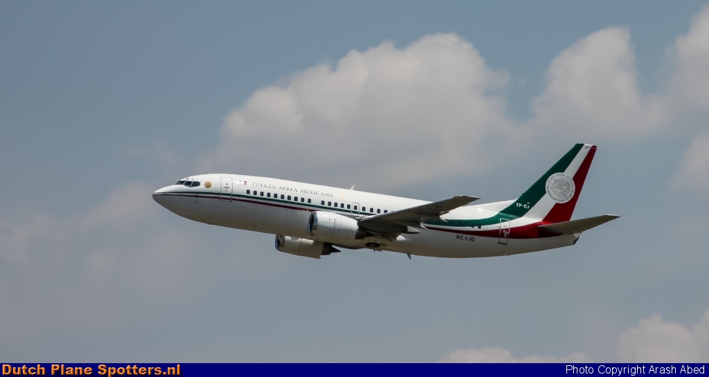 TP-03 / XC-LJG Boeing 737-300 MIL - Mexican Air Force by Arash Abed