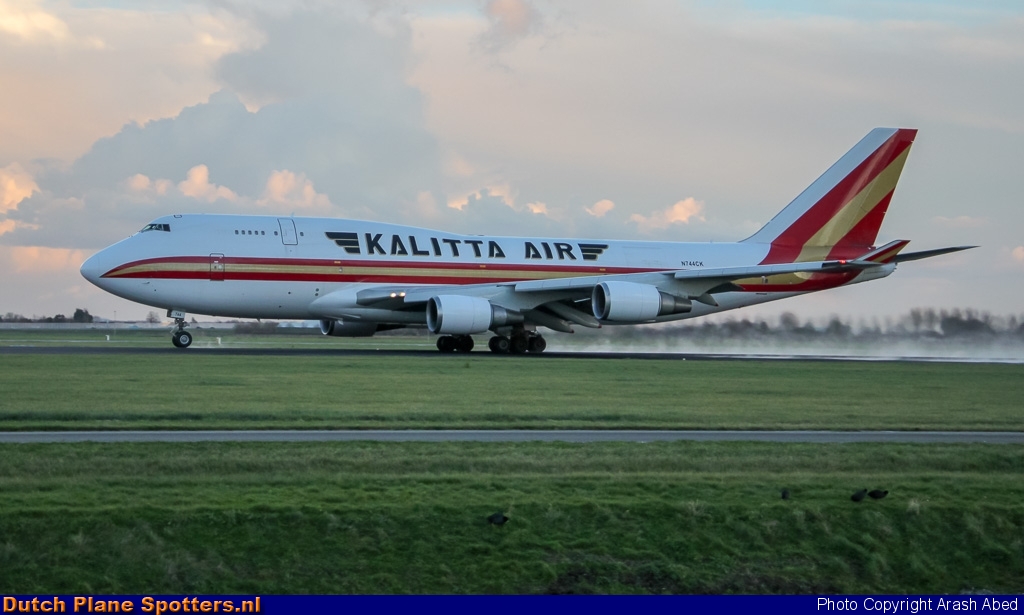 N744CK Boeing 747-400 Kalitta by Arash Abed