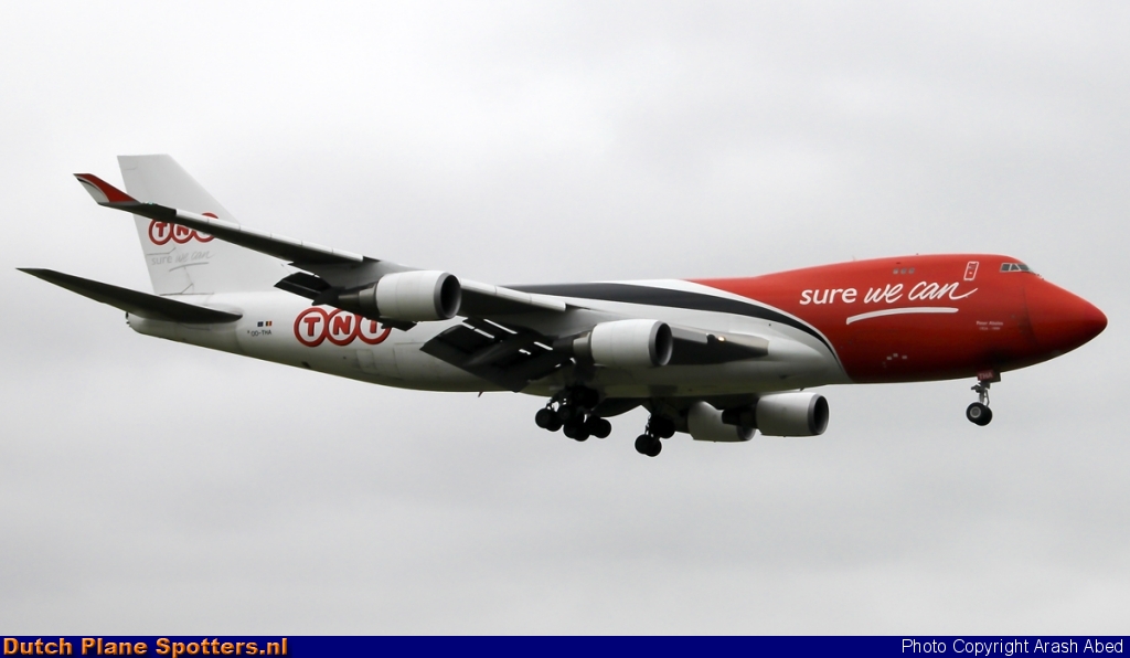 OO-THA Boeing 747-400 TNT Airways by Arash Abed