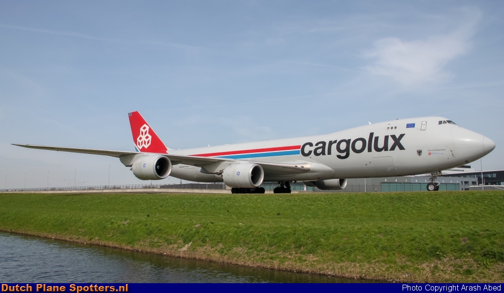 LX-VCE Boeing 747-8 Cargolux by Arash Abed