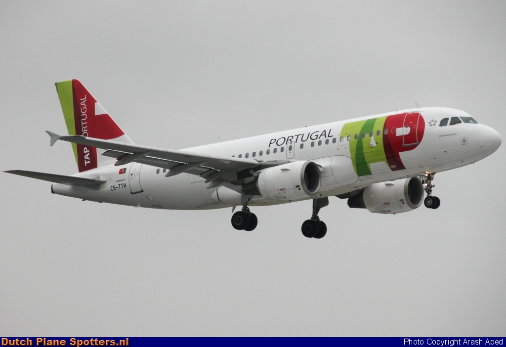 CS-TTH Airbus A319 TAP Air Portugal by Arash Abed
