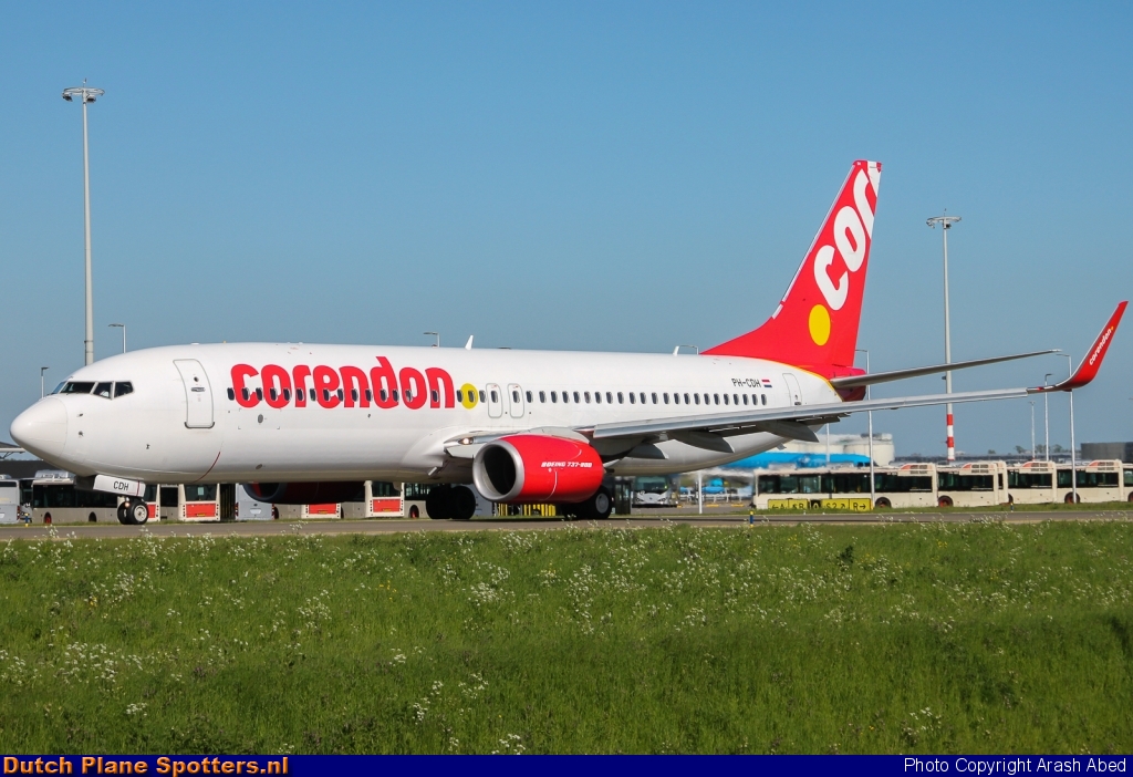 PH-CDH Boeing 737-800 Corendon Dutch Airlines by Arash Abed