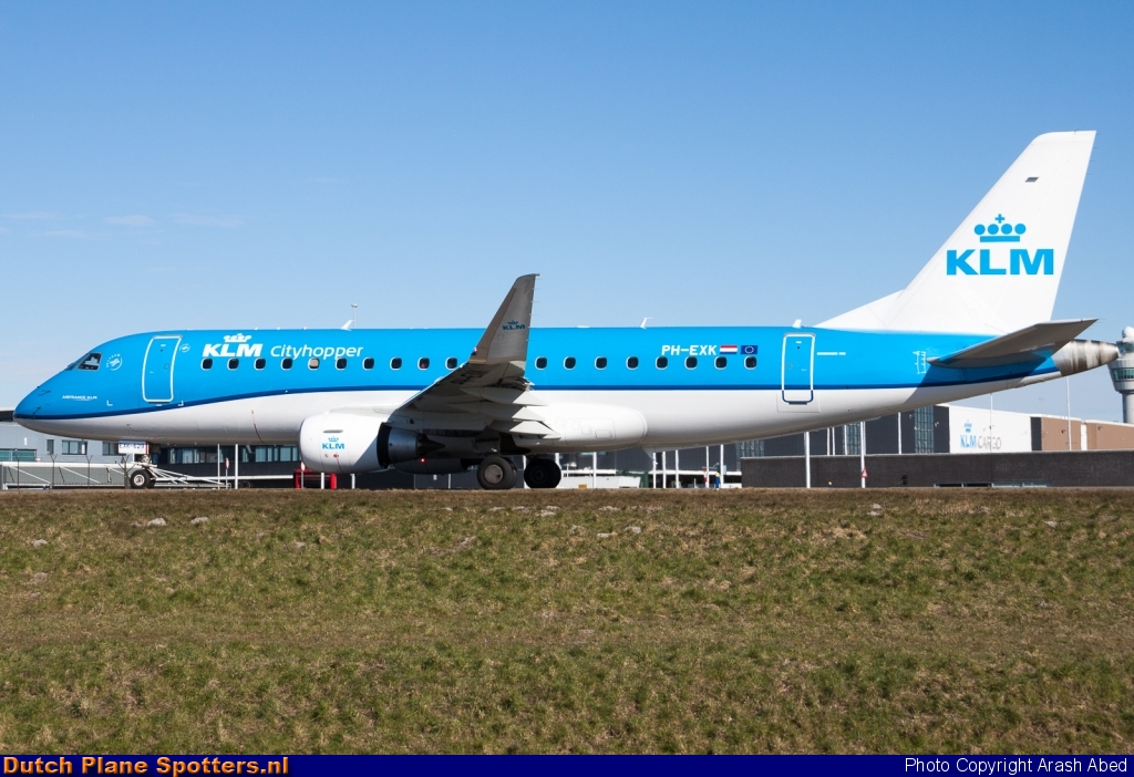 PH-EXK Embraer 175 KLM Cityhopper by Arash Abed