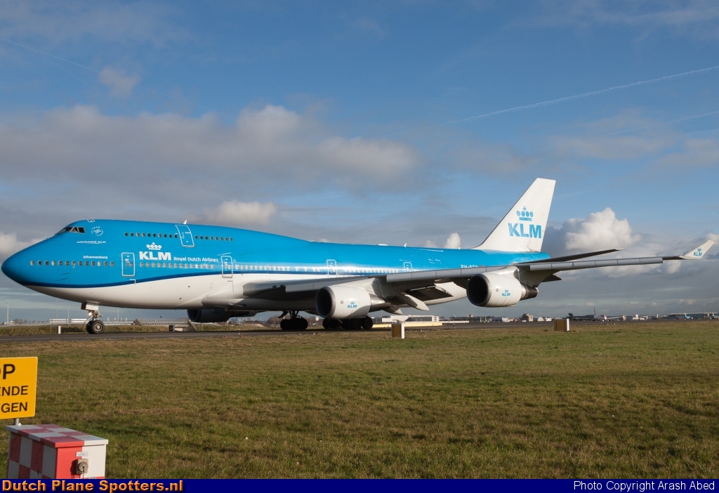PH-BFY Boeing 747-400 KLM Asia by Arash Abed