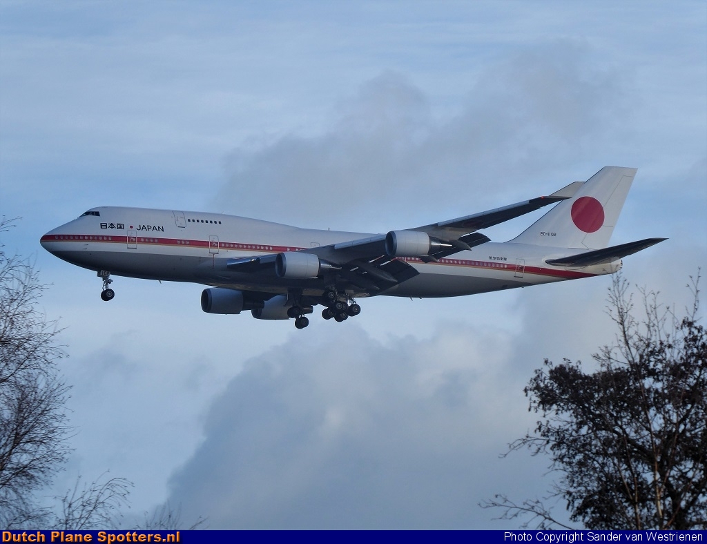 20-1102 Boeing 747-400 Japan - Government by Sander van Westrienen