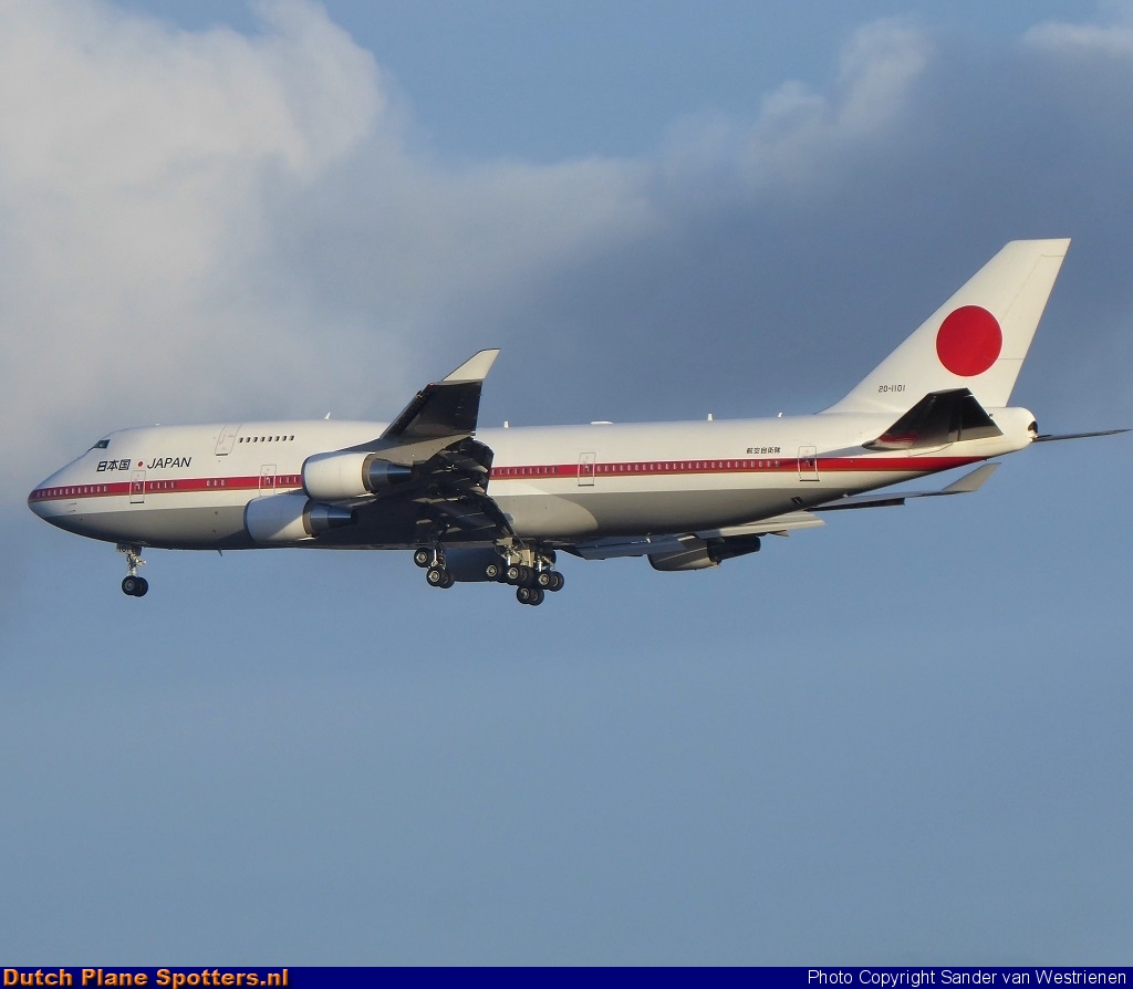 20-1101 Boeing 747-400 Japan - Government by Sander van Westrienen