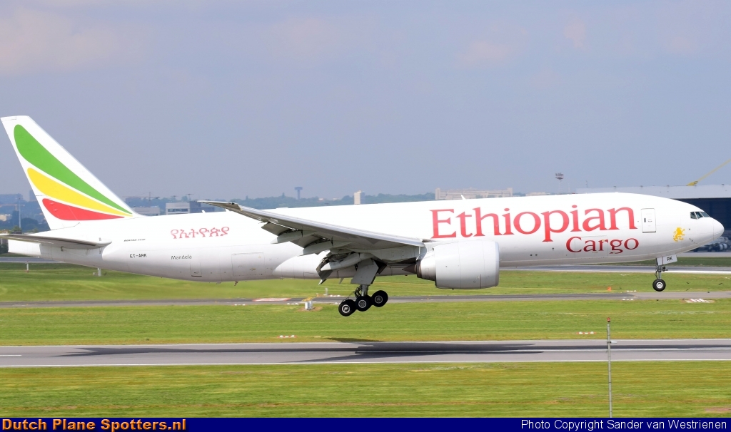 ET-ARK Boeing 777-F Ethiopian Cargo by Sander van Westrienen