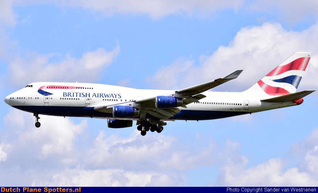 G-CIVA Boeing 747-400 British Airways by Sander van Westrienen