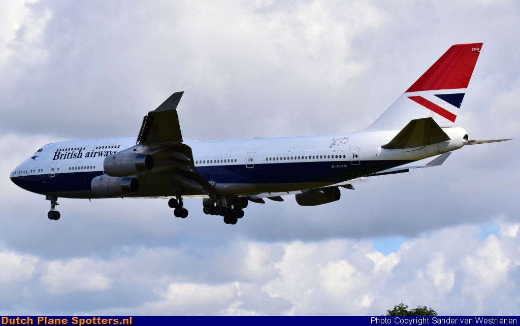 G-CIVB Boeing 747-400 British Airways by Sander van Westrienen