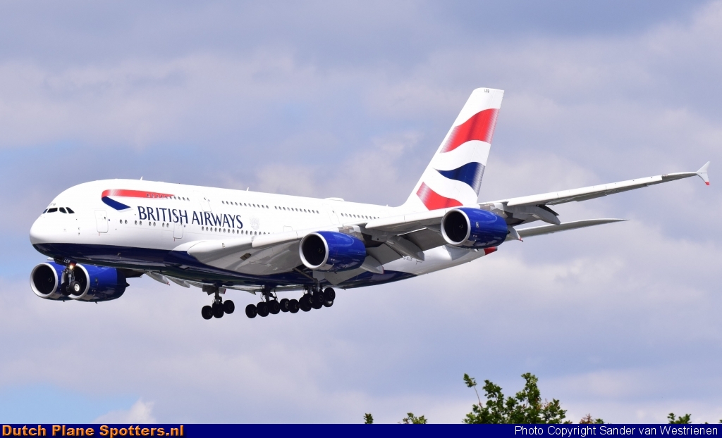 G-XLEB Airbus A380-800 British Airways by Sander van Westrienen