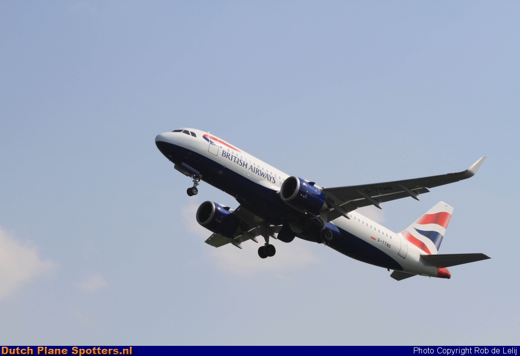 GTTNG Airbus A320 British Airways by Rob de Lelij