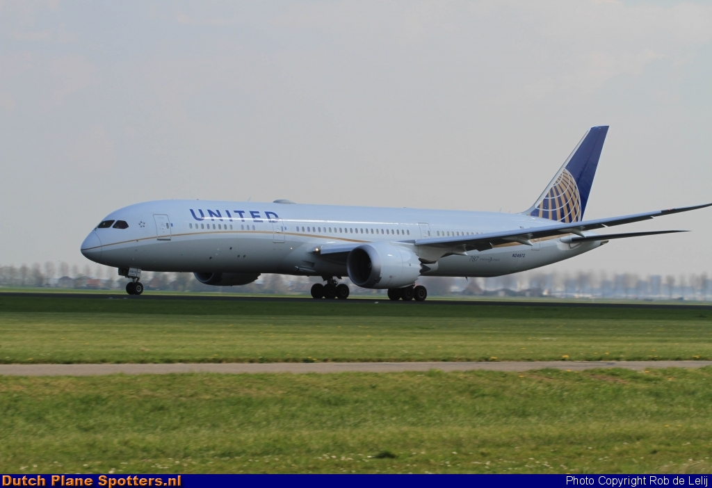 N24973 Boeing 787-9 Dreamliner United Airlines by Rob de Lelij