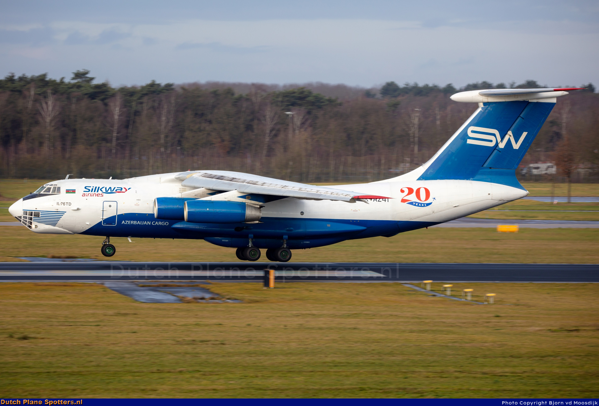 4K-AZ41 Ilyushin Il-76 Silk Way Airlines by Bjorn van de Moosdijk