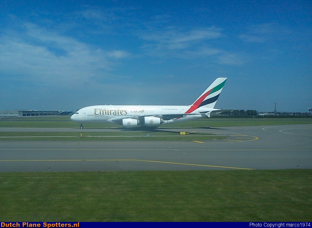 A6-EDH Airbus A380-800 Emirates by marco1974