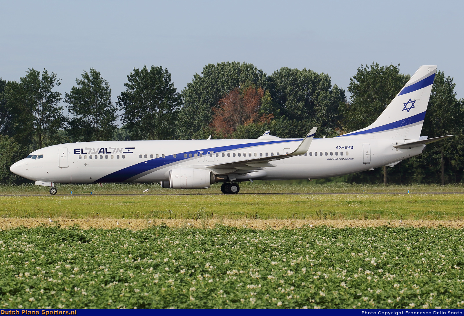 4X-EHB Boeing 737-900 El Al Israel Airlines by Francesco Della Santa