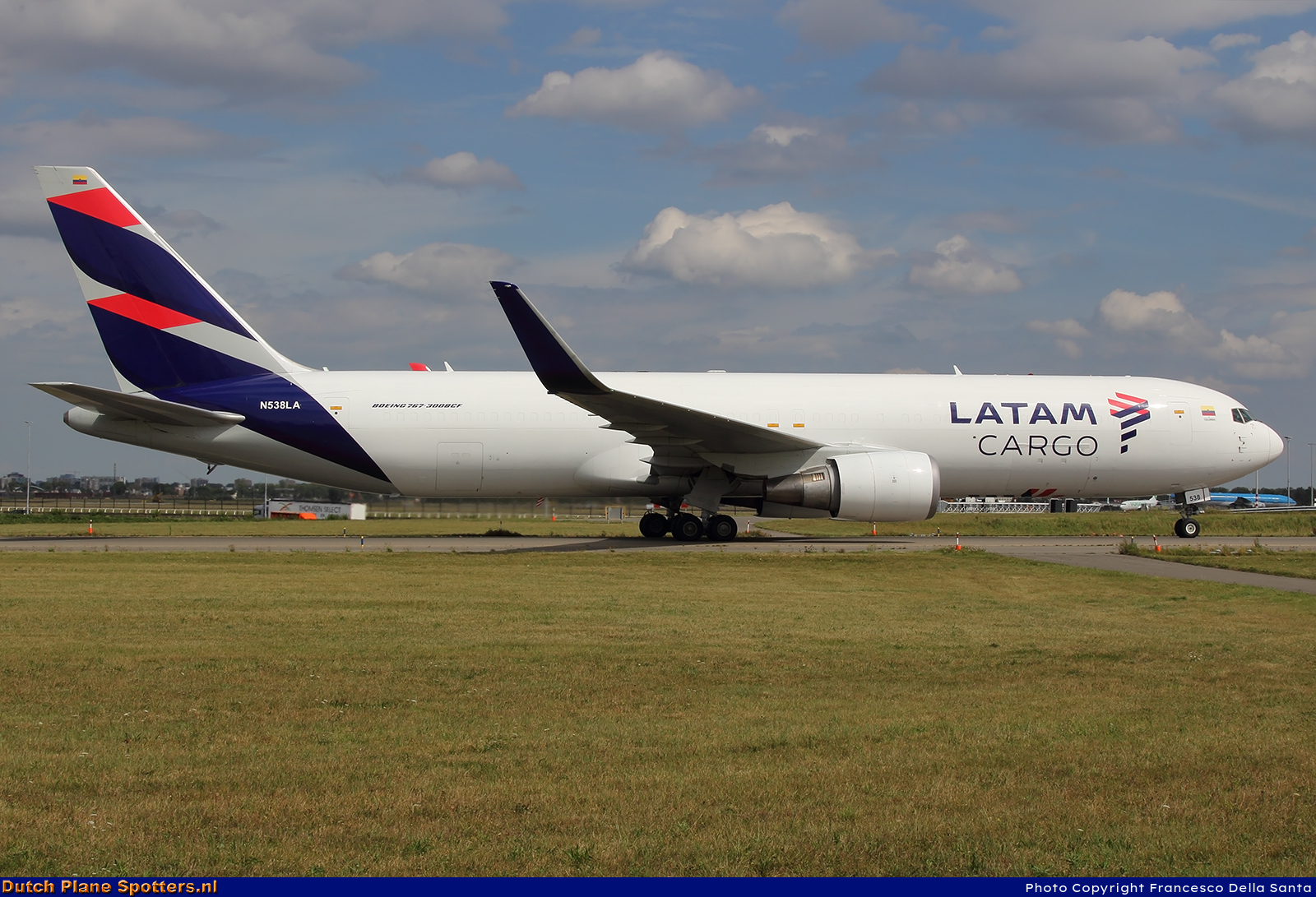 N538LA Boeing 767-300 LATAM Cargo Colombia by Francesco Della Santa