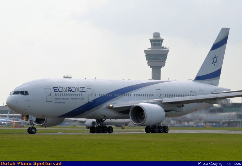 4X-ECB Boeing 777-200 El Al Israel Airlines by Peter Veerman