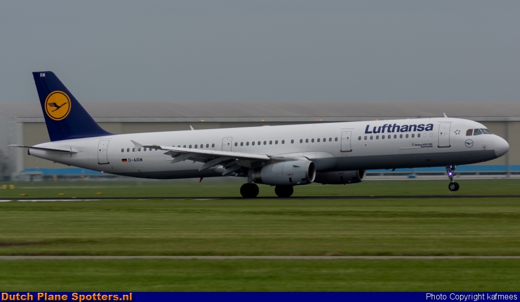 D-AIRM Airbus A321 Lufthansa by Peter Veerman