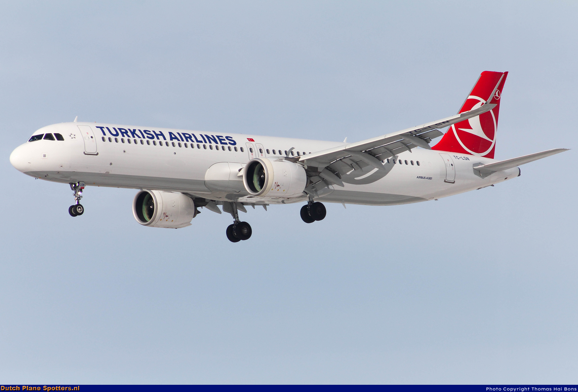TC-LSN Airbus A321neo Turkish Airlines by Thomas Hai Bons
