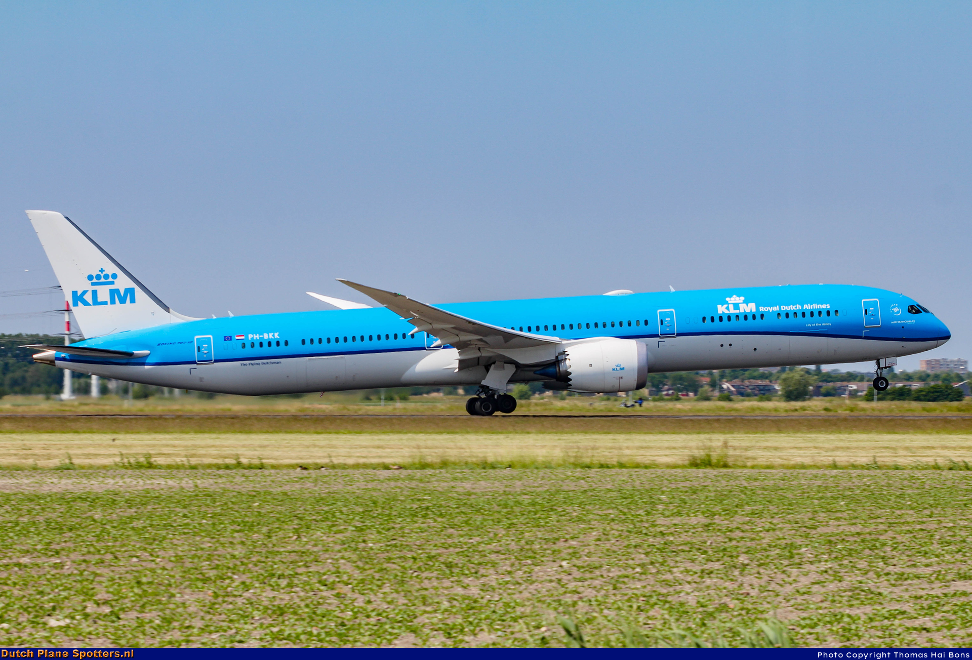 PH-BKK Boeing 787-10 Dreamliner KLM Royal Dutch Airlines by Thomas Hai Bons