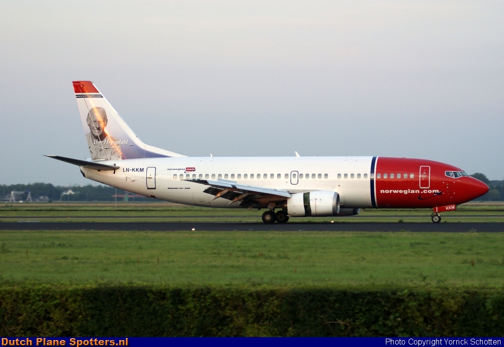 LN-KKM Boeing 737-300 Norwegian Air Shuttle by Yorrick Schotten