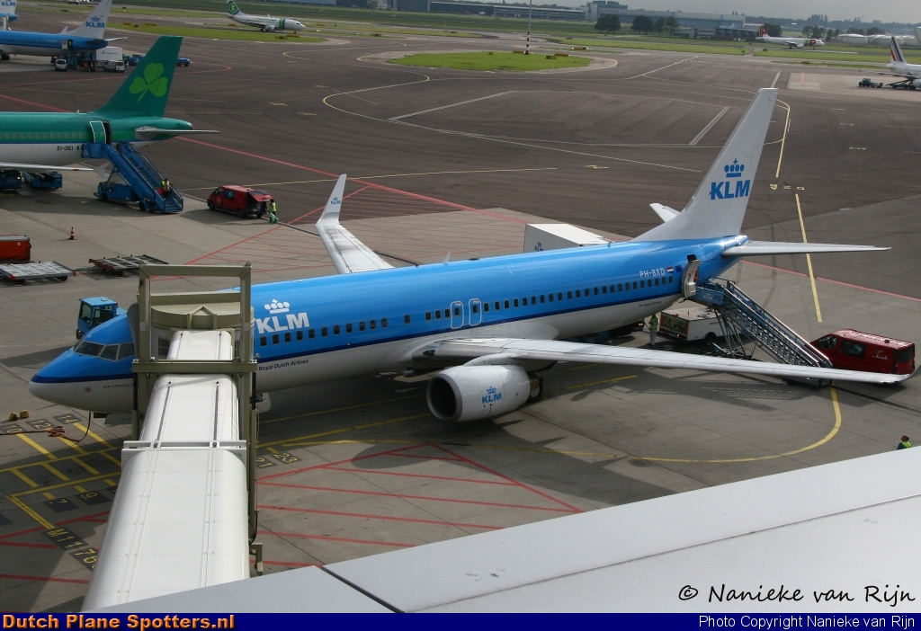 PH-BXD Boeing 737-800 KLM Royal Dutch Airlines by Nanieke van Rijn