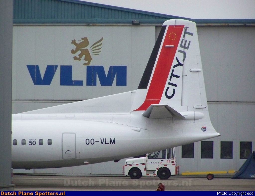 OO-VLM Fokker 50 Cityjet by edd
