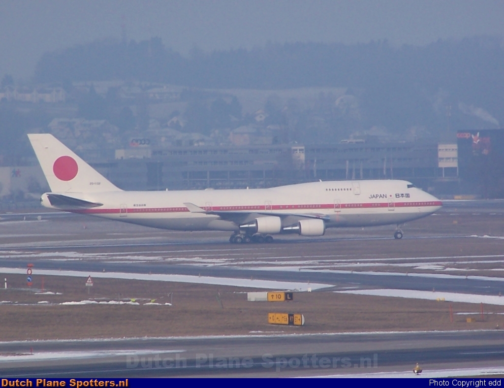 20-1102 Boeing 747-400 Japan - Government by edd