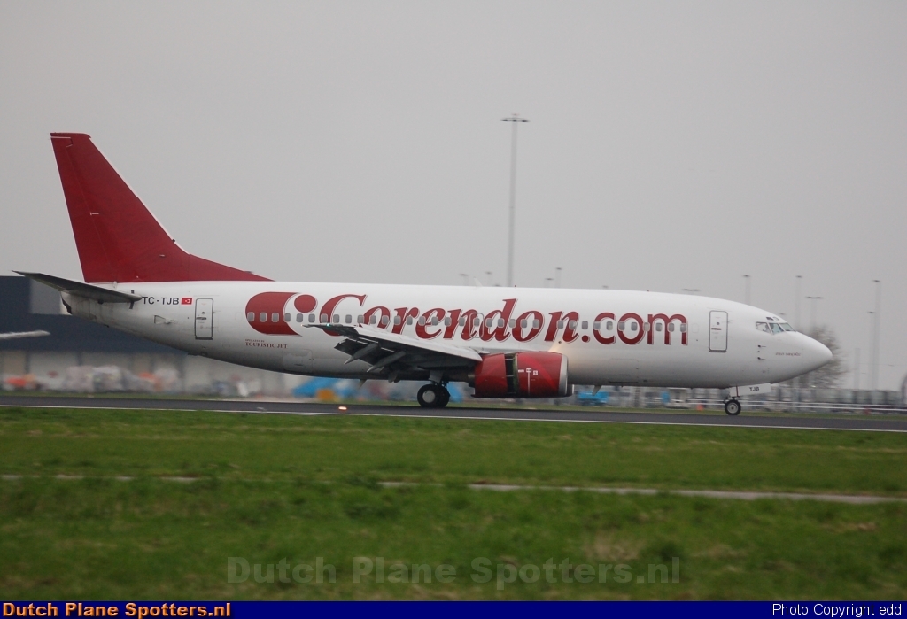 TC-TJB Boeing 737-300 Corendon Airlines by edd
