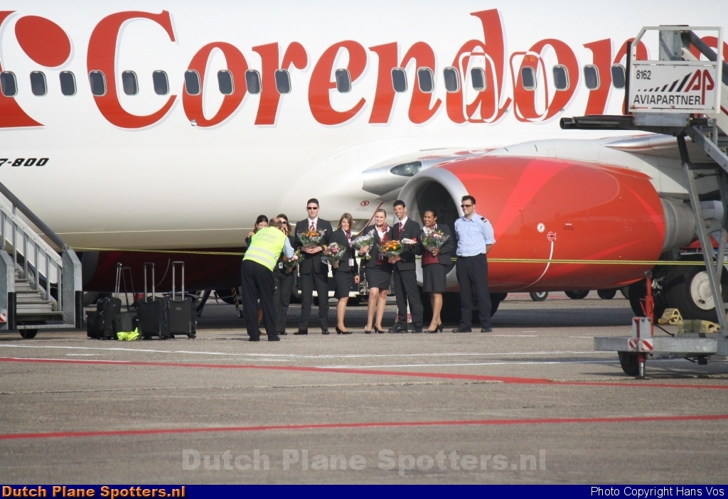 PH-CDE Boeing 737-800 Corendon Dutch Airlines by Hans Vos