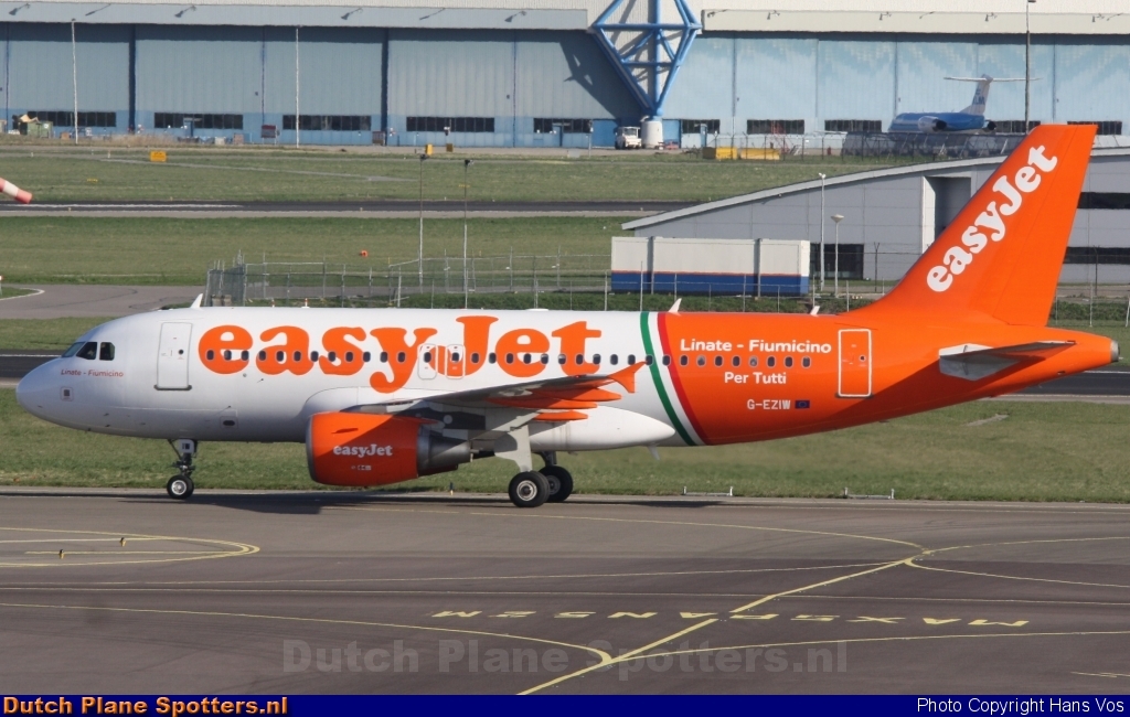 G-EZIW Airbus A319 easyJet by Hans Vos