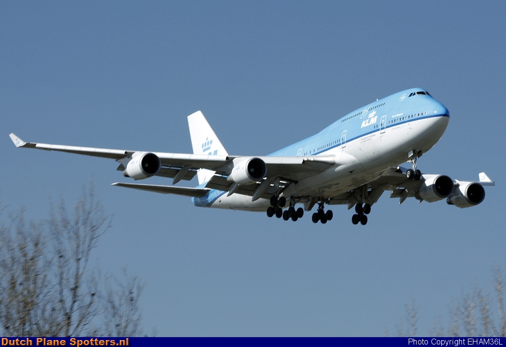 PH-BFB Boeing 747-400 KLM Royal Dutch Airlines by EHAM36L