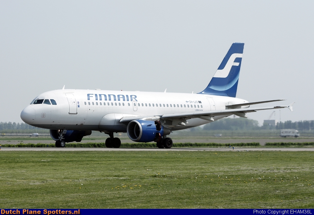OH-LVD Airbus A319 Finnair by EHAM36L