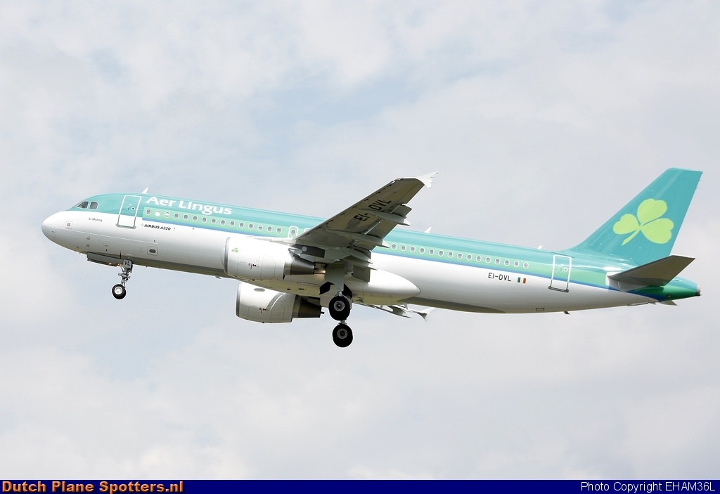 EI-DVL Airbus A320 Aer Lingus by EHAM36L
